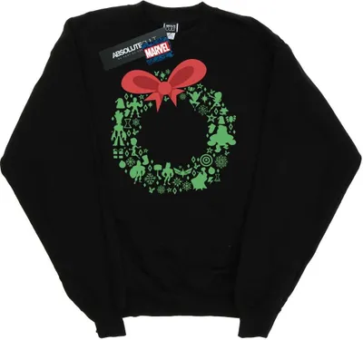 Produktbild von Marvel - "Avengers" Sweatshirt für Damen BI30870 (L) (Schwarz)