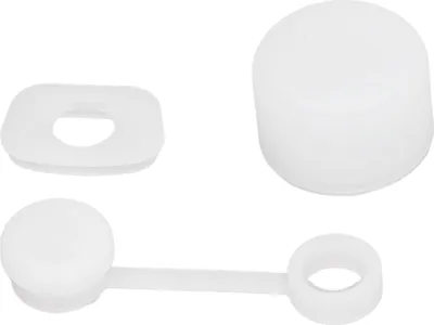 Produktbild von Auslaufsicheres Stopper-Set aus Silikon, wiederverwendbar, für unterwegs, Zubehör für auslaufsichere Stopper aus Silikon