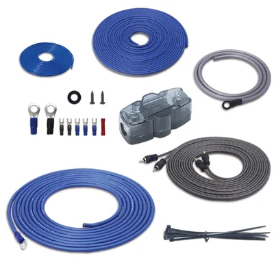 4 AWG Verstärker-Kit 25mm² mit RCA-Kabel und Sicherungshalter
