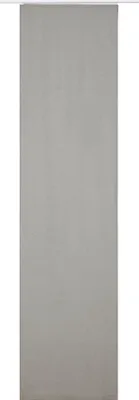 Produktbild von Elbersdrucke Schiebevorhang Lino 19 taupe Uni blickdicht 245x60 cm