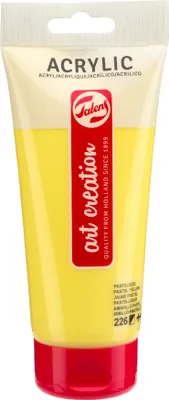 Zdjęcie produktu dla Talens Art Creation farba akrylowa tubka 200 ml pastel żółty 226