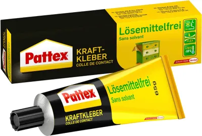 Produktbild von Pattex Kraftkleber Lösemittelfrei, transparent, Tube, 65g