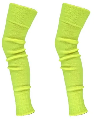 Produktbild von krautwear 2 Paar Damen Beinwärmer Stulpen Overknee, 70 cm, gestrickt, 80er