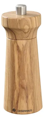 Immagine prodotto di Macinapepe Zassenhaus WESTERLAND 14 cm in legno d'ulivo 23893