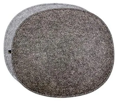 Zdjęcie produktu dla Poduszki do siedzenia filcowe szare zestaw 6 sztuk 35 5X31 cm