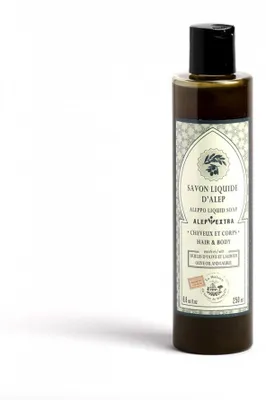 Produktbild von Flüssige Aleppo-Seife 250ml - Lorbeer