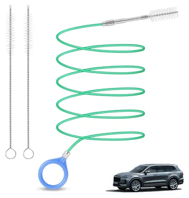 Produktbild von Famanu Reinigungsbürste für Autoabflüsse - 2 Stück, 24 cm