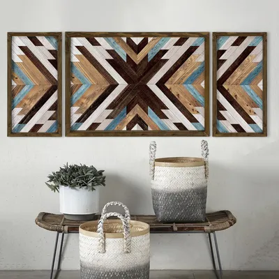 Produktbild von Wallity, Almıla- EVL4611, Bunt, Leinwandbilder, 70 x 50 cm, Gemälde: 100% MDF (Dicke: 3mm)