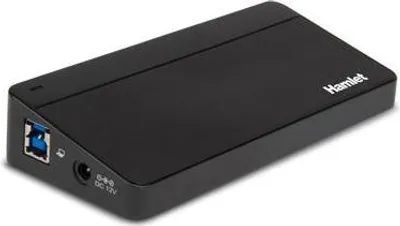 Zdjęcie produktu dla Hamlet XHUB70036, USB 3.2 Gen 1 (3.1 Gen 1) Type-B, USB 3.2 Gen 1 (3.1 Gen 1) Type-A, USB 3.2 Gen 1 (3.1 Gen 1), 5000 Mbit/s, Czarny, RoHs, WEEE