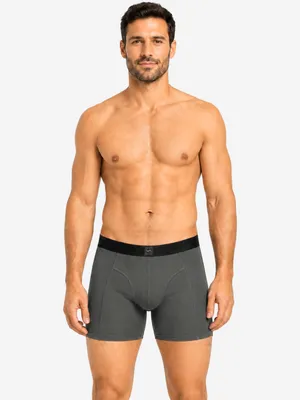 Produktbild von SITZTGUT Herren Boxershorts 3er-Pack, Grau, M