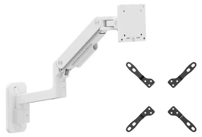 Obrázok produktu pre Equip 650140, 20 kg, 43,2 cm (17"), 124,5 cm (49"), 200 x 200 mm, Nastavenie výšky, Biela