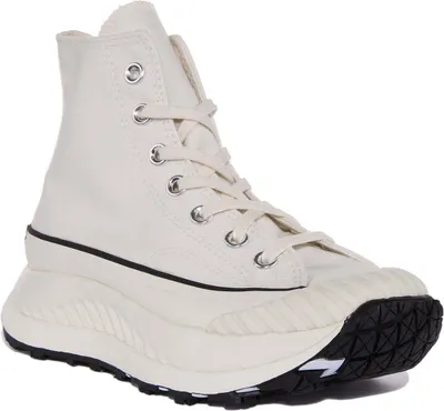 Produktbild von Converse Chuck 70 AT CX Schnürung Segeltuch Turnschuhe Aus Weiß – 5,5 UK – 38,5 EU – 6M/7,5F US / Cremefarben
