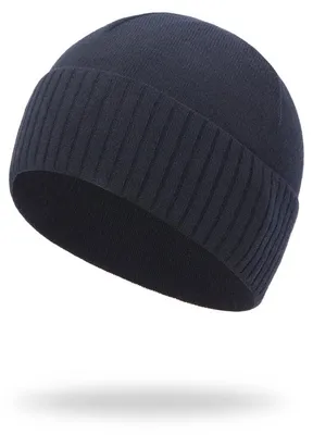 Produktbild von Herren-Strickmütze - 2903 - schwarz