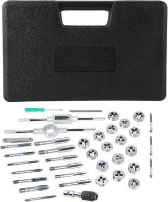 Produktbild von Bohrset 40-teilig für Metallbearbeitung, Schrauben