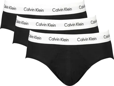 Produktbild von Calvin Klein 3-teiliger Herren-Slip aus Stretch-Baumwolle Schwarz M