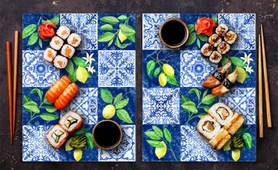 Obrázek produktu pro Ochranná skleněná deska na kamna 2x40x52 Mosaic