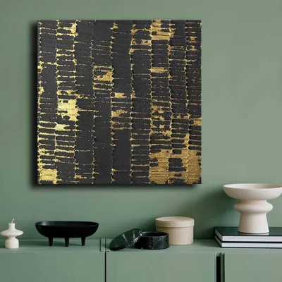 Immagine prodotto di Wallity, 7070GSC-015, Quadro decorativo su tela, Multicolore, 100% TELA, 70 x 70 cm