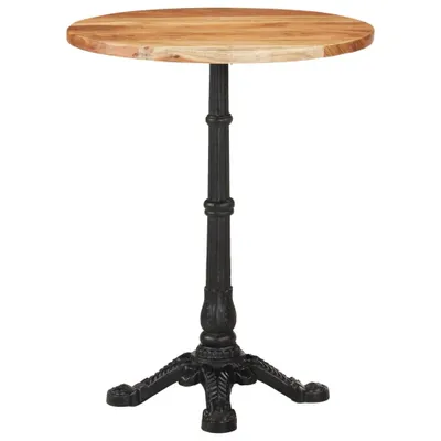 Obrázek produktu pro vidaXL Bistro stůl Ø60x76 cm Akátové masivní dřevo