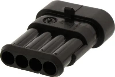 Produktbild von Flachsteckgehäuse JMP 4-Pol Superseal 1 Stück