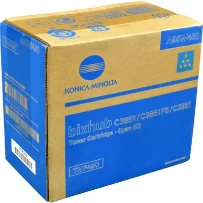 Produktbild von Konica Minolta A95W450, 12000 Seiten, Cyan, 1 Stück(e)
