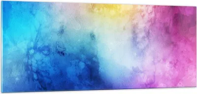 Produktbild von Bilder auf glas - Abstraktion modern - 100x40cm - Glasbilder - Wandbilder - Kunstdruck - zum Aufhängen bereit - Wanddekoration aus Glas - Glas Bilder - Wandbild auf Glas - Einteilig - GAB100x40-3750