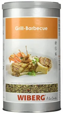 Image de Wiberg Grill Barbecue sel d'épices en boîte aromatique épices les plus fines 910g