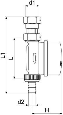 Produktbild von Schlösser Armaturen ZAPFHAHNZAEHLER ZA-K, O.HAUBE BIS 30 GR, Q3=2, 5, EG.3/4", AG.1/2"