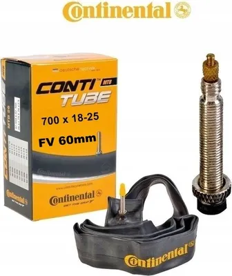 Produktbild von Continental 0181791, Presta-Ventil, 28", 6 cm, Schwarz, Box, 1 Stück(e)