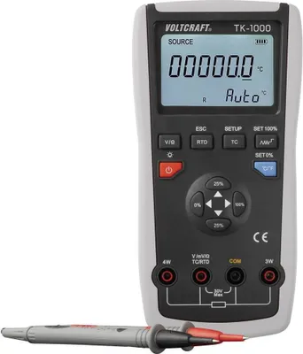 Produktbild von VOLTCRAFT TK-1000 Kalibrator Temperatur, Spannung