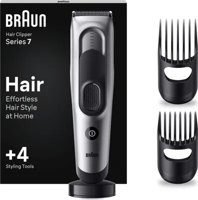 Produktbild von Braun Haarschneider – Series 7 – HC7390 – Haarschneider mit 17 Längeneinstellungen