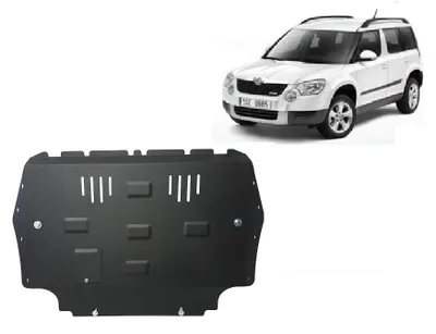 Obrázok produktu pre Ochrana spodnej časti motora a prevodovky z ocele pre Škoda Yeti