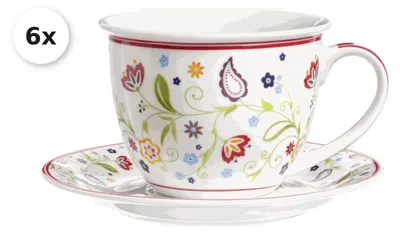 Obrázek produktu pro Ritzenhoff & Breker SHANTI jumbo cup 350 ml sada 6 kusů