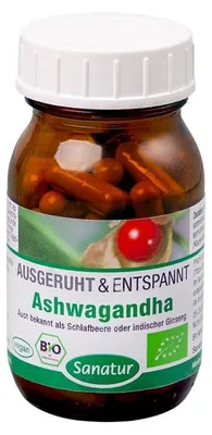 Obrázok produktu pre Organická Ashwagandha - 60 kapsúl 36g