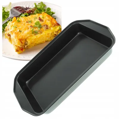 Produktbild von Elhandel Rechteckige Backform für Fleisch Kuchen Brot 37x26cm