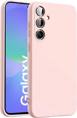 Produktbild von Hülle für Samsung Galaxy A36 5G Handy Schutz Cover Silikon Gel Case Handyhülle, rosa