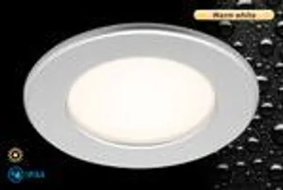 Produktbild von LED Einbauleuchte, Ø 11,5 cm, 6 W, Chrom-Matt, Briloner Leuchten