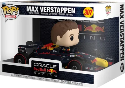Zdjęcie produktu dla Funko POP! Rides Formuła 1 Max Verstappen figurka winylowa z bolidem