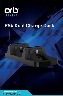 Zdjęcie produktu dla Podwójna stacja ładująca ORB (PS4)