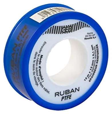 Image de Ruban PTFE standard 12mm - GEB - 815192