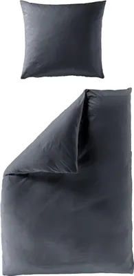 Produktbild von BIERBAUM Bettwäsche Seersucker 155x220cm, mit 1 Kissen  Bettbezug Bettzeug