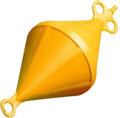 Produktbild von Nuova Rade Bikonisches Plastik Typ V Gelb 52 x 107 cm Gelb 52 x 107 cm