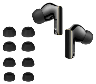 Produktbild von kwmobile 8x Silikonaufsätze für Huawei Freebuds Pro 4 - Ersatz Ohrstöpsel in 4 Größen - Ear Tips für In-Ear Kopfhörer - Zubehör Ersatzpolster in