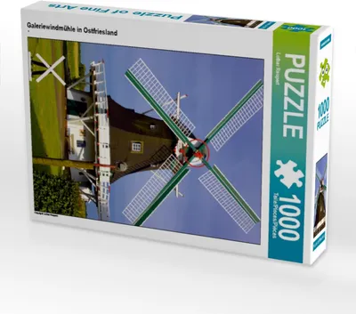 Produktbild von Calvendo Galeriewindmühle in Ostfriesland 1000 Teile Puzzle hoch 480x640mm, Reupert Lothar; 7339355
