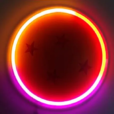 Produktbild von Teknofun Dragon Ball Z Neonlampe Mehrfarbig Mehrfarbig One Size