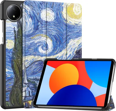 Zdjęcie produktu dla Pokrowiec ochronny na tablet Xiaomi Redmi Pad SE 8,7 cala Slim Case z funkcją podstawki i automatycznego usypiania/budzenia