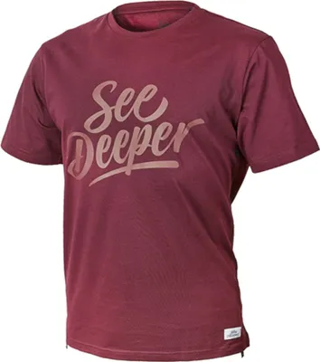 Produktbild von Fortis T-Shirt See Deeper Maroon - Angelshirt, Größe:L