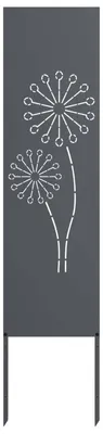 Zdjęcie produktu dla vidaXL Parawan ogrodowy antracytowy 32 x 140 cm