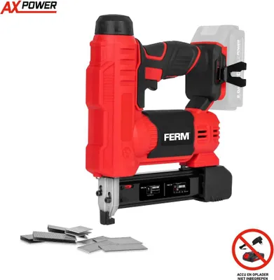 Produktbild von FERM AX-Power SGM1024_NO Akku-Tacker 20V Heftgerät ohne Akku & Ladegerät