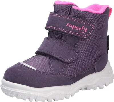 Produktbild von Superfit Mädchen Winterstiefeletten HUSKY1 Lila Textil wasserfest Größe: 27