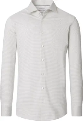 Produktbild von Venti - Modern Fit - Herren Langarm Hemd Jerseyflex (144226200), Größe:41, Farbe:Braun (300)